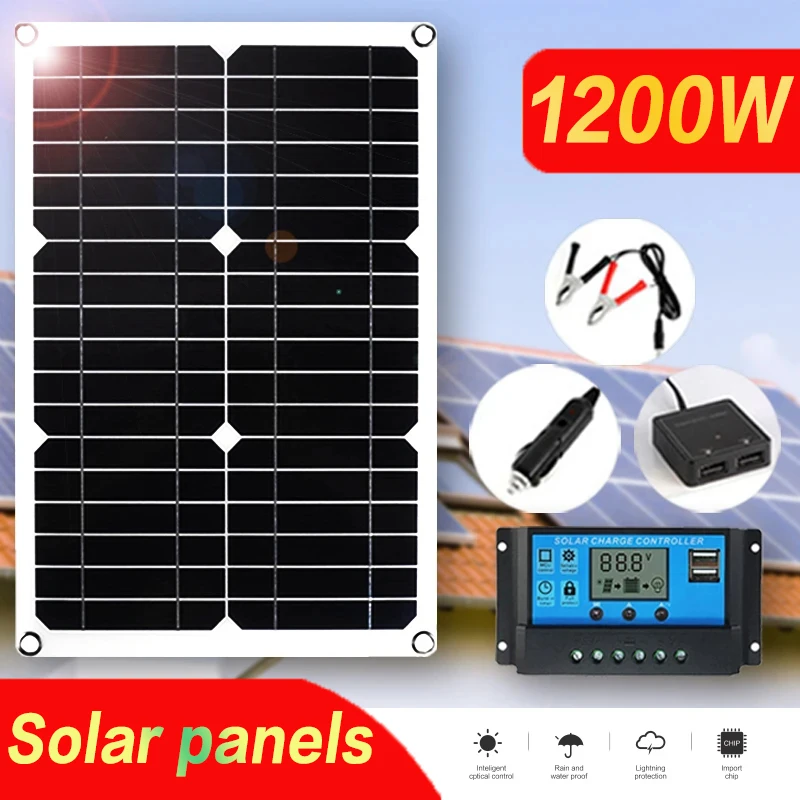 Jinko Solar Panel Cheetah - 1200W Solar Panel 12V Solar Panel