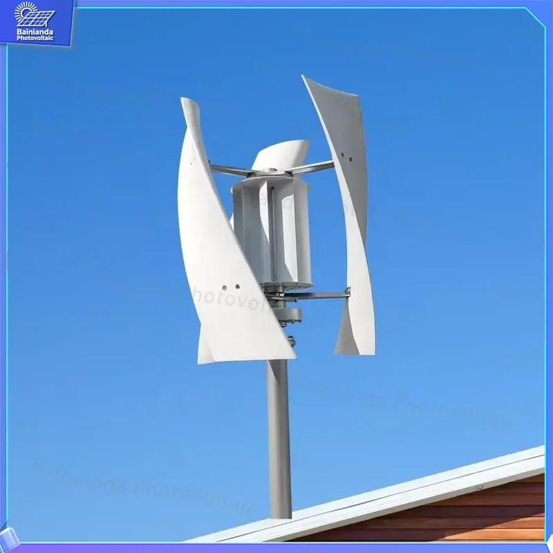 5KW Hybrid Solar Wind Turbine  - Renewable Energy Generation review and price