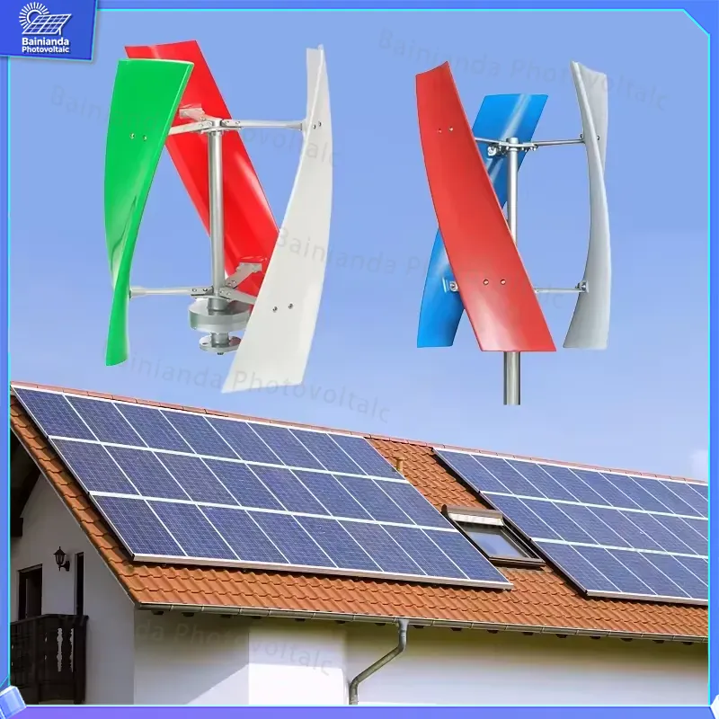 5KW Hybrid Solar Wind Turbine  - Renewable Energy Generation review and price