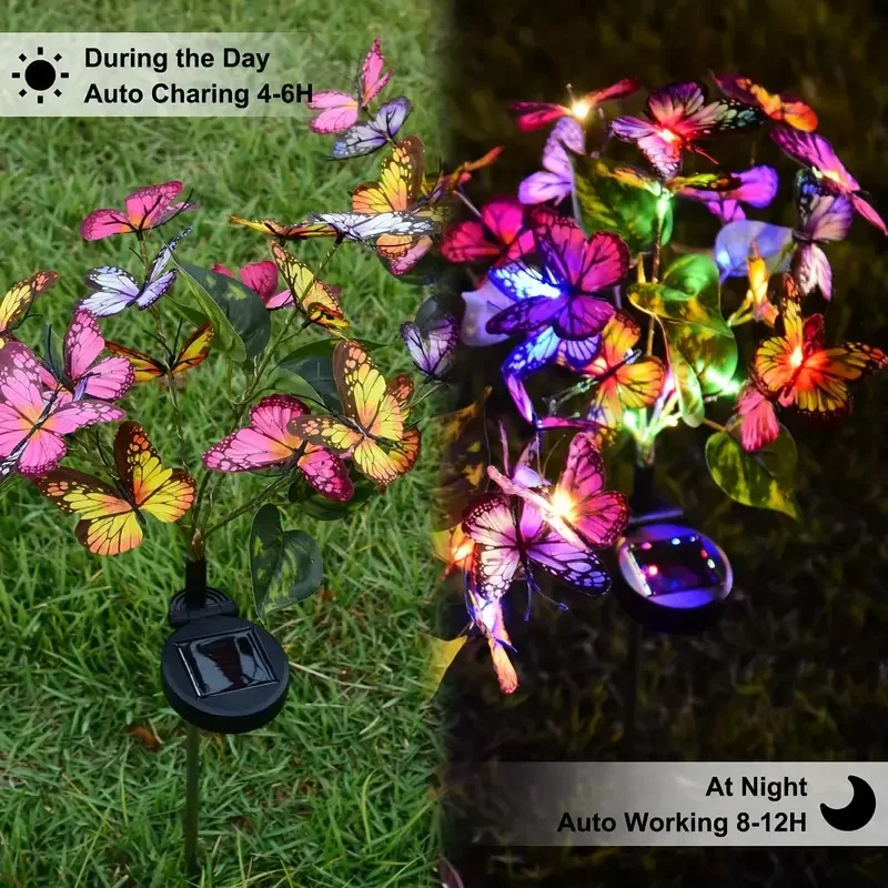 Solar LED Butterfly Garden Lig - Renewable Energy Solar review and price