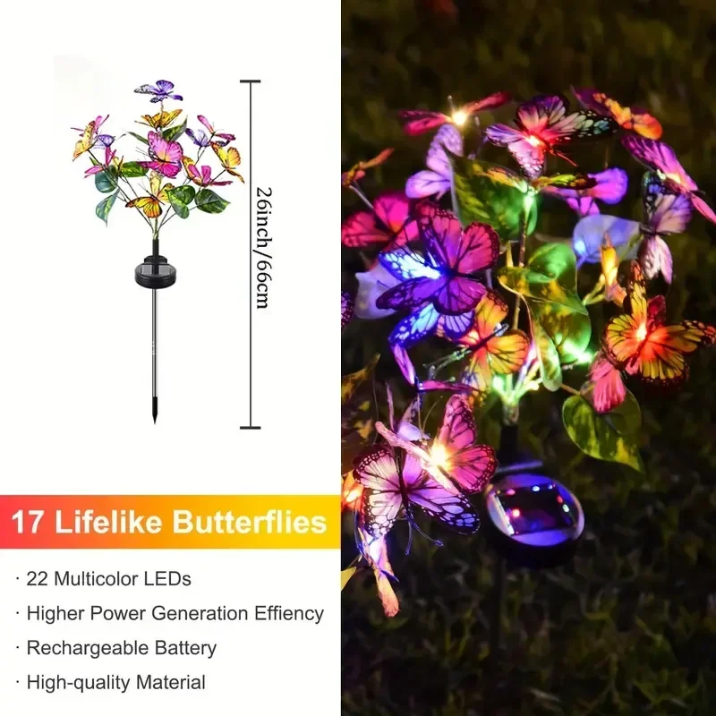 Solar LED Butterfly Garden Lig - Renewable Energy Solar review and price