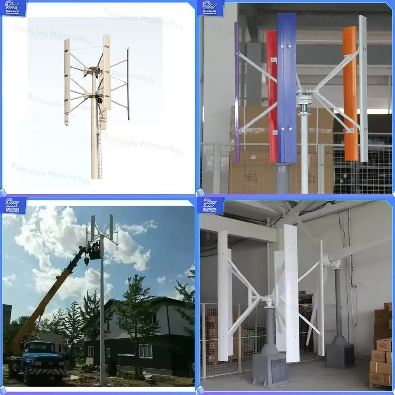 500W 1kW 2kW Vertical Axis Win - Renewable Energy Generation review and price