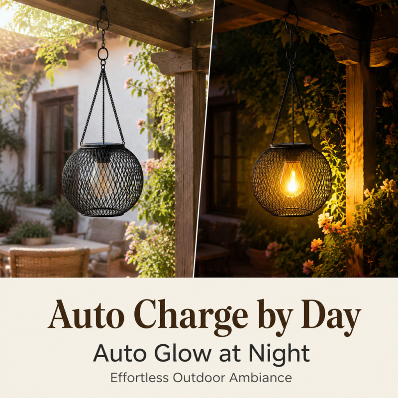 Solar Powered LED Hanging Floo - Renewable Energy Solar review and price