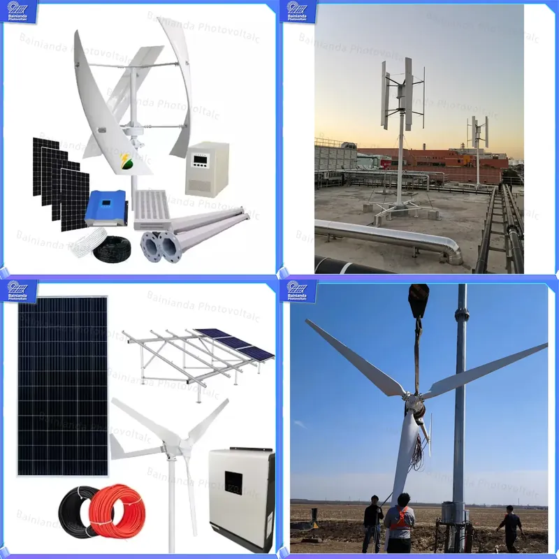 3KW 5KW 10KW Hybrid Wind Solar - Renewable Energy Generation review and price
