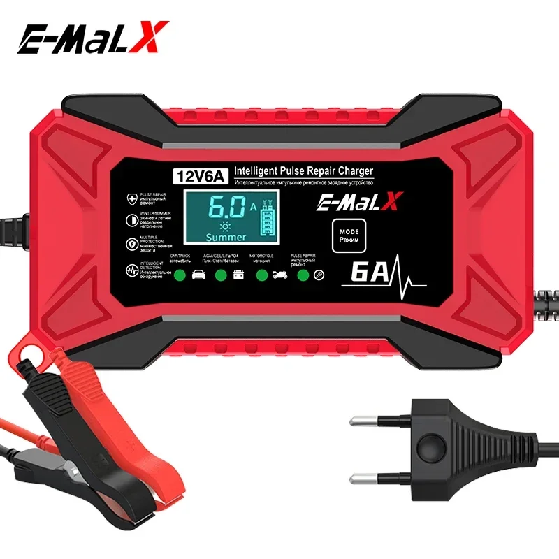 New 12V 6A  LiFePO4 14.6V Smar - Agm Deep Cycle Battery review and price