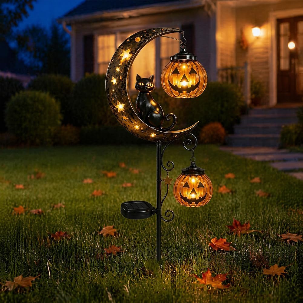 Solar Halloween Black Cat & Pu - Renewable Energy Solar review and price