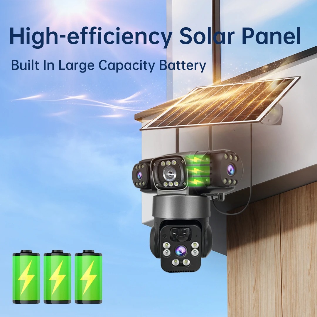 8K HD Solar Security Camera Wi - Jinko Solar Panel Cheetah review and price