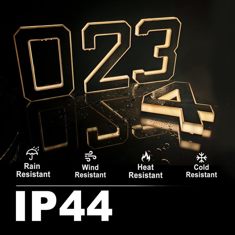 Solar LED House Number Sign Wa - Renewable Energy Solar review and price