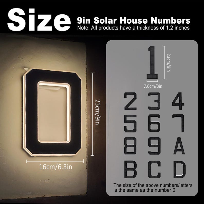 Solar LED House Number Sign Wa - Renewable Energy Solar review and price